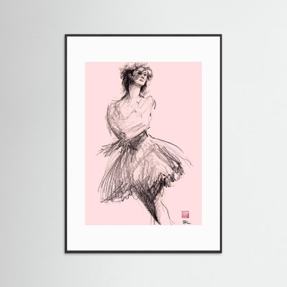 Ballet position - Paper print