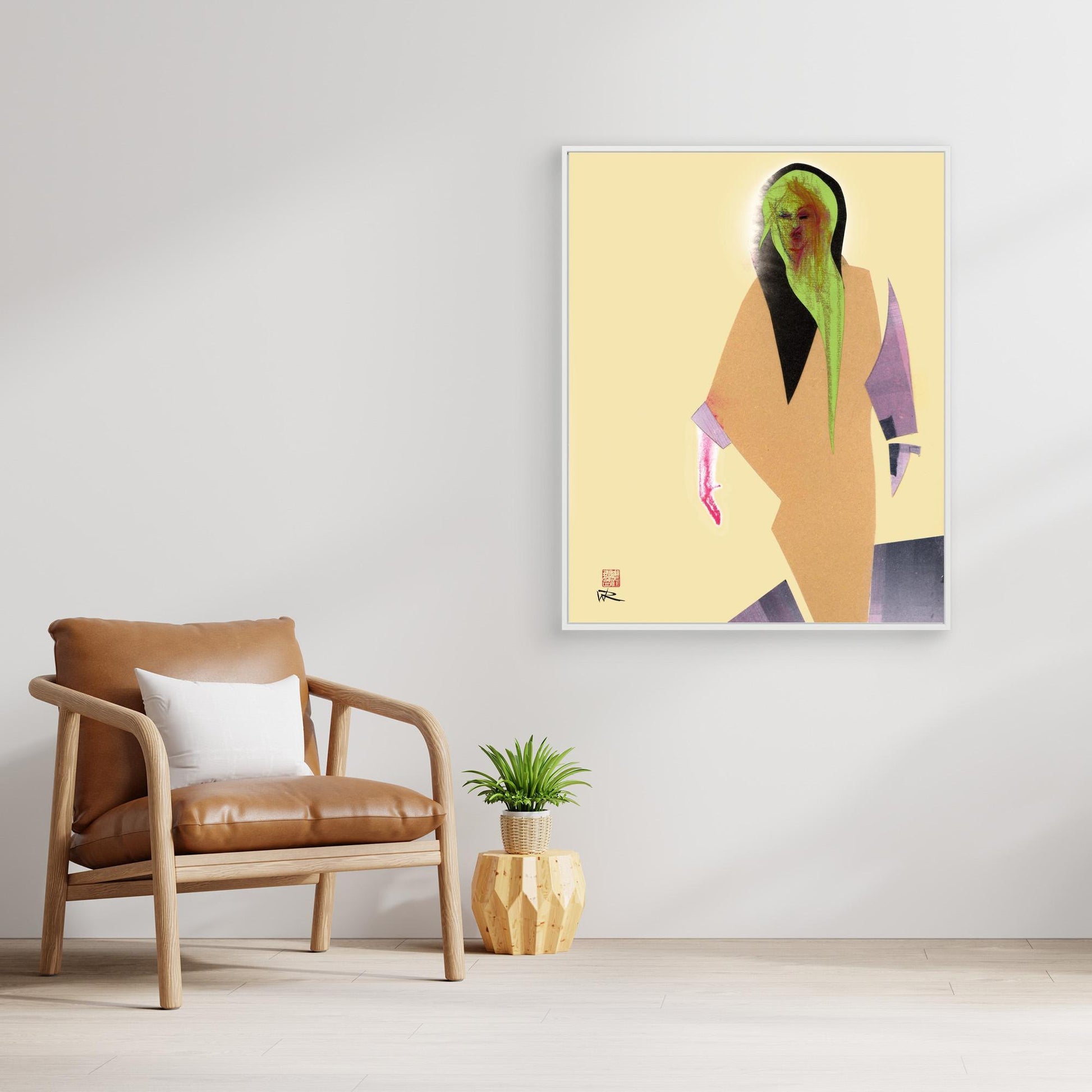 Zelena - Canvas print