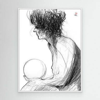 Fortune teller - Canvas print