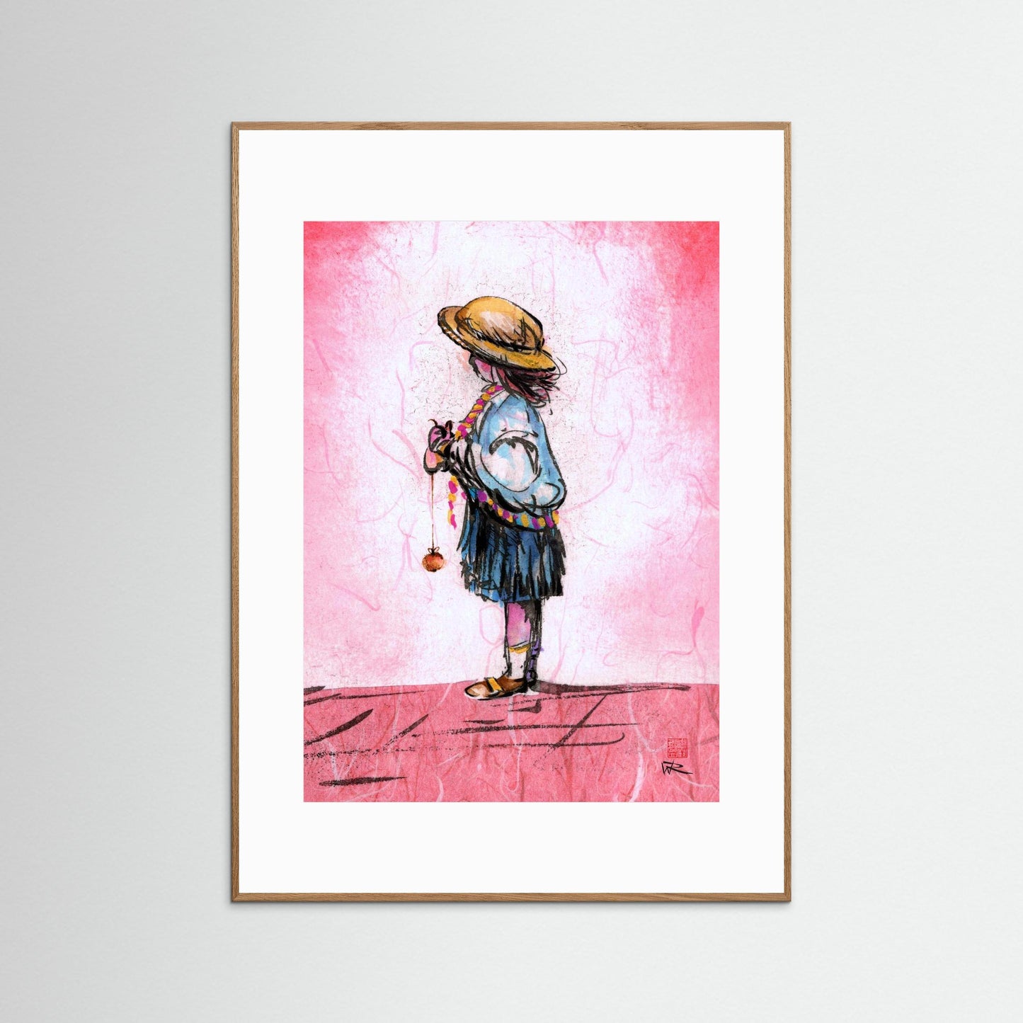 Anyone for conkers - Paper print