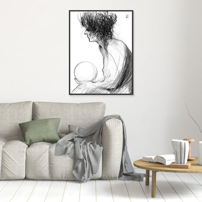 Fortune teller - Canvas print