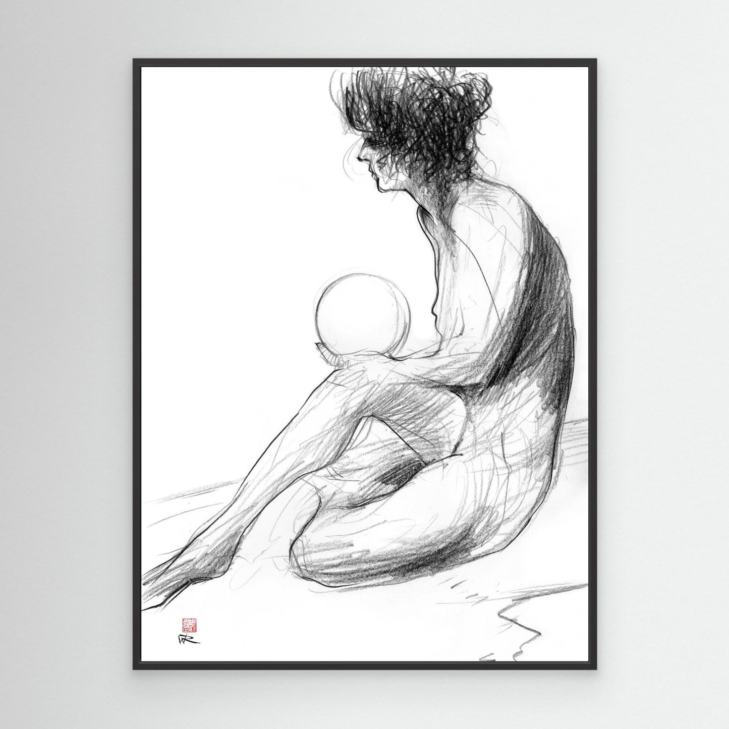 Fortune teller seated