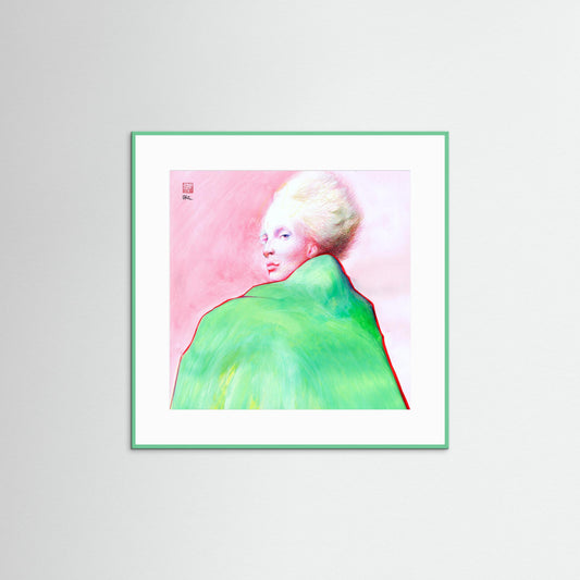 Min Ji Kim fashion - Print on fine art paper