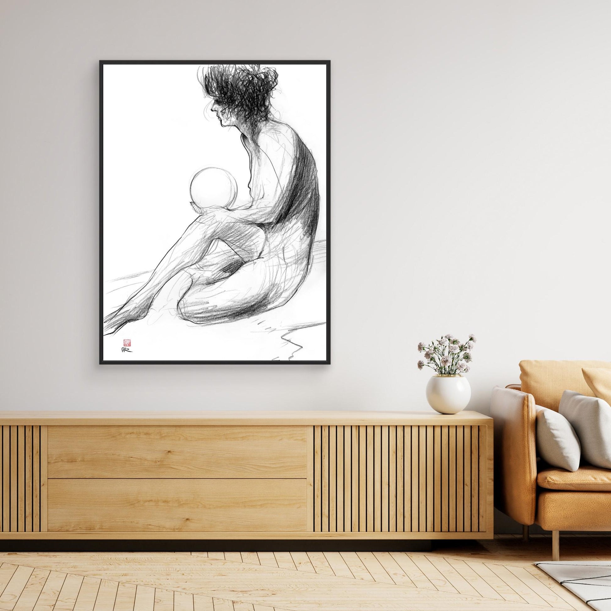 Fortune teller seated