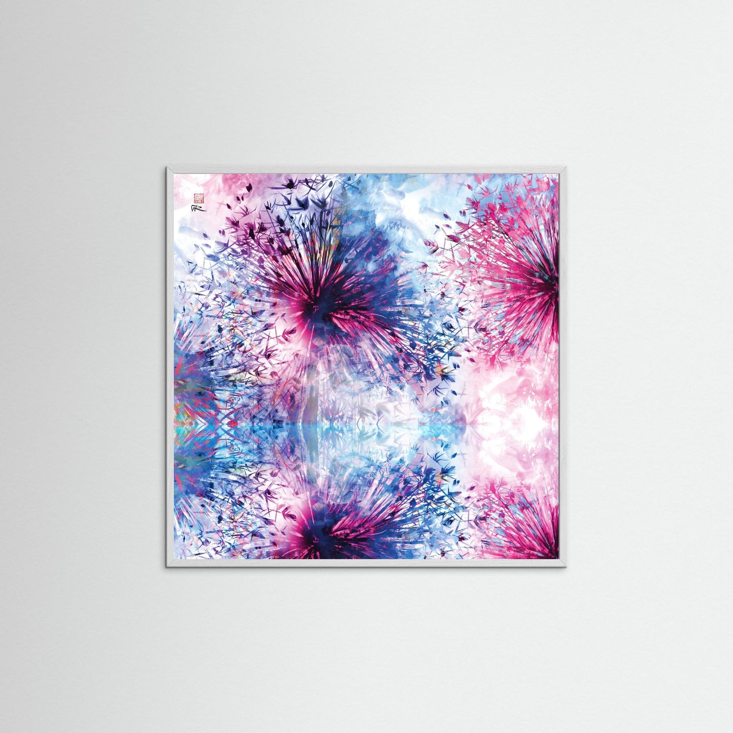 Allium pink sunshine - Paper print