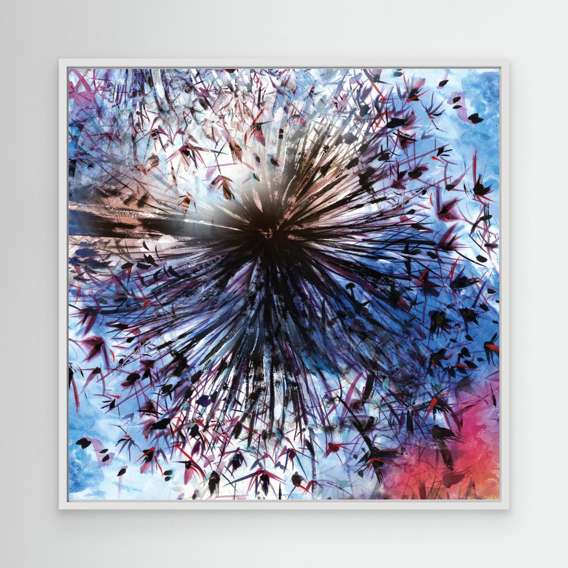 Allium explosion triptych 3