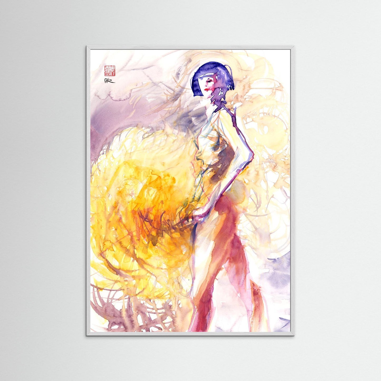 Nutcracker xmas fashion - Paper print