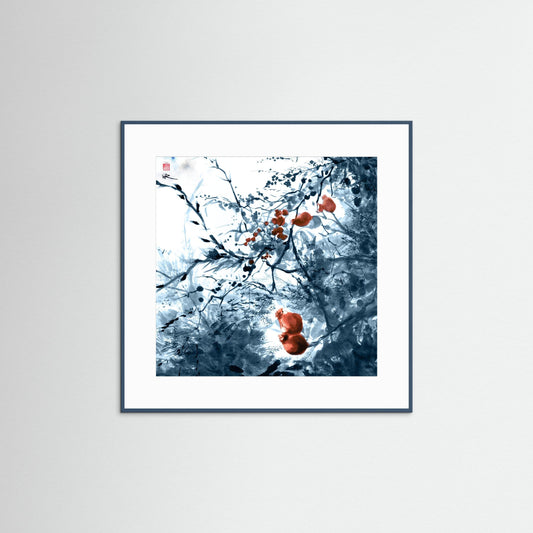 September rosehips - Paper print