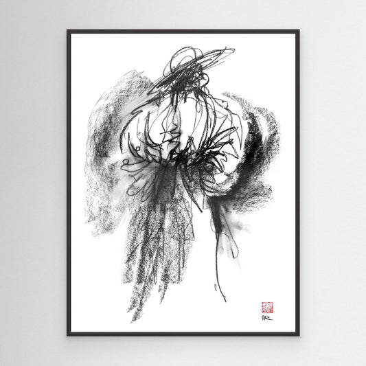 Flamenco hat - Canvas art print