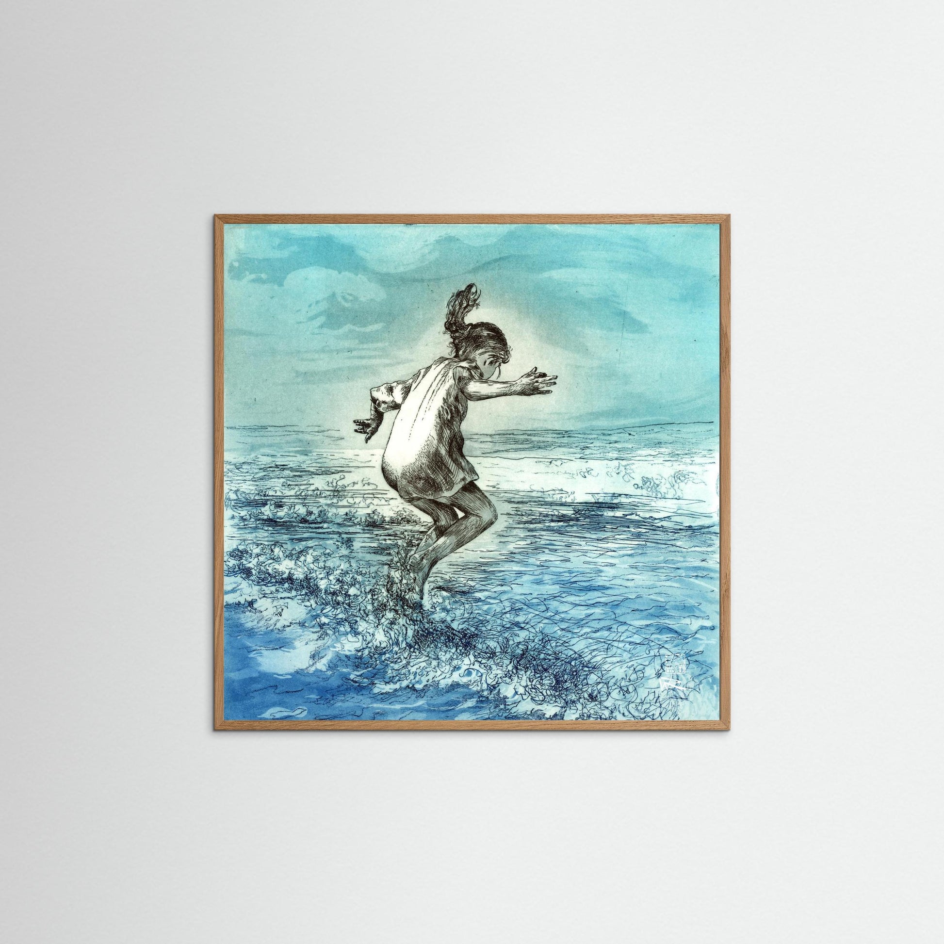 Wavejumper edition 1 - Paper print