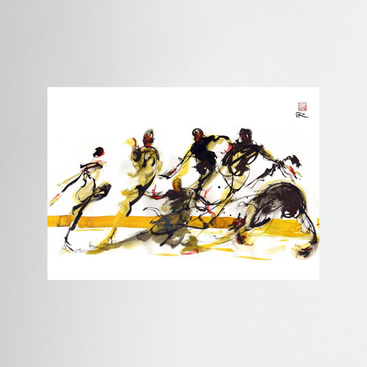 Rambert dew dance - Paper print