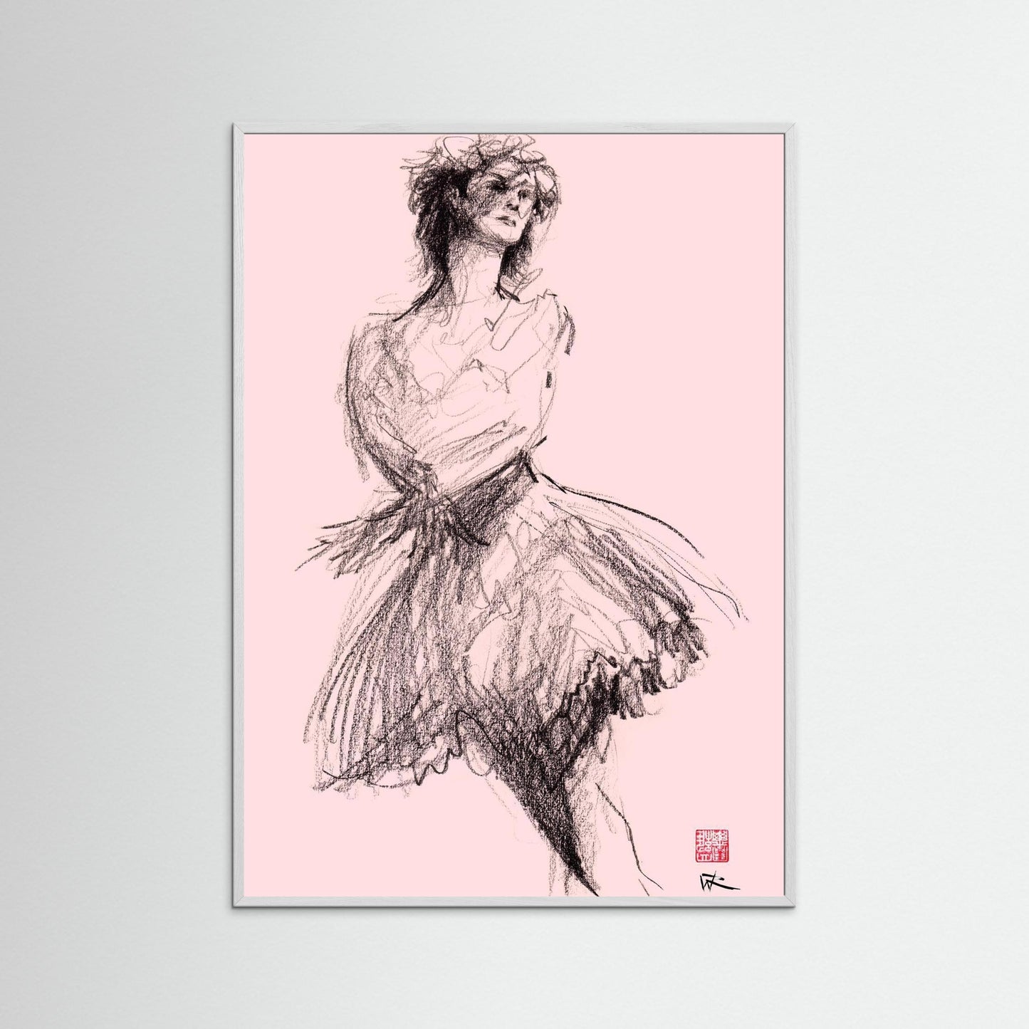 Ballet position - Paper print