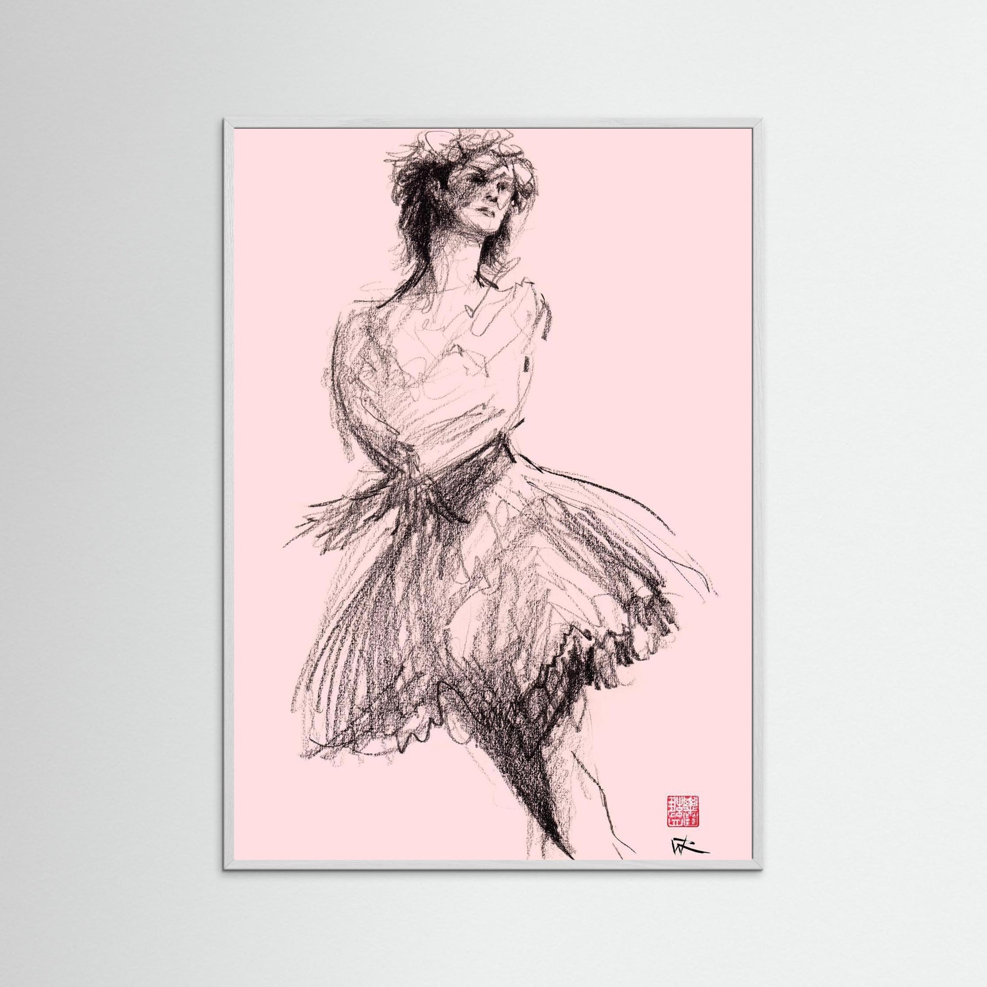 Ballet position - Paper print