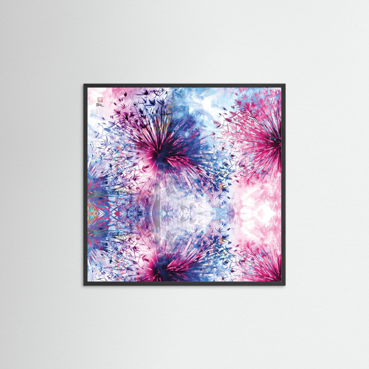 Allium pink sunshine - Paper print