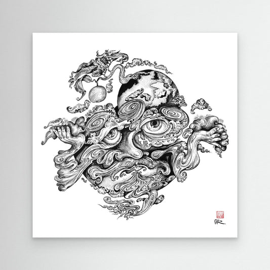 Atlas - canvas print