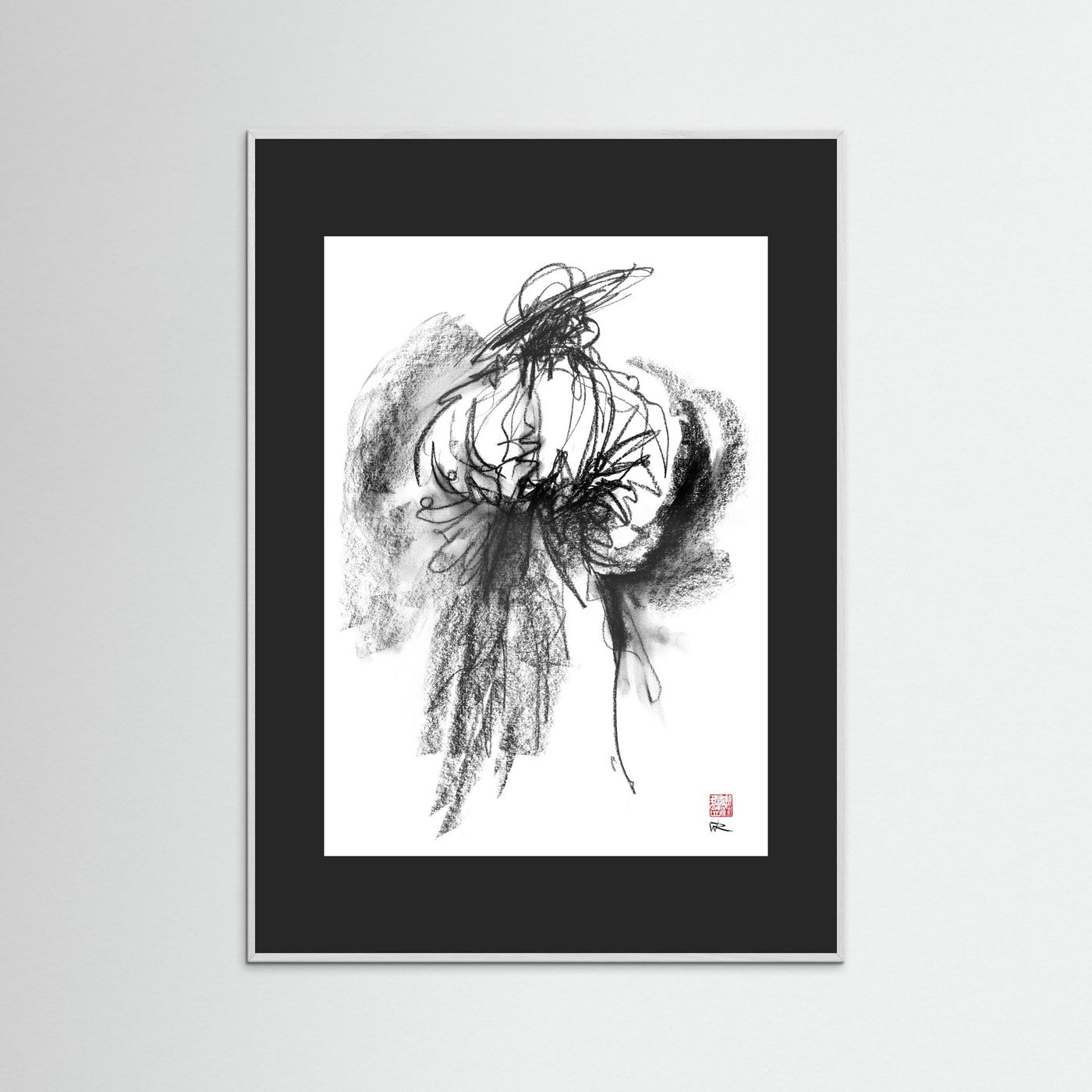 Flamenco hat - Print on fine art paper