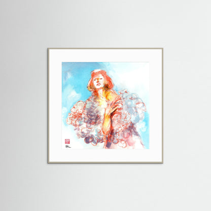 Mishi may fashion - paper print