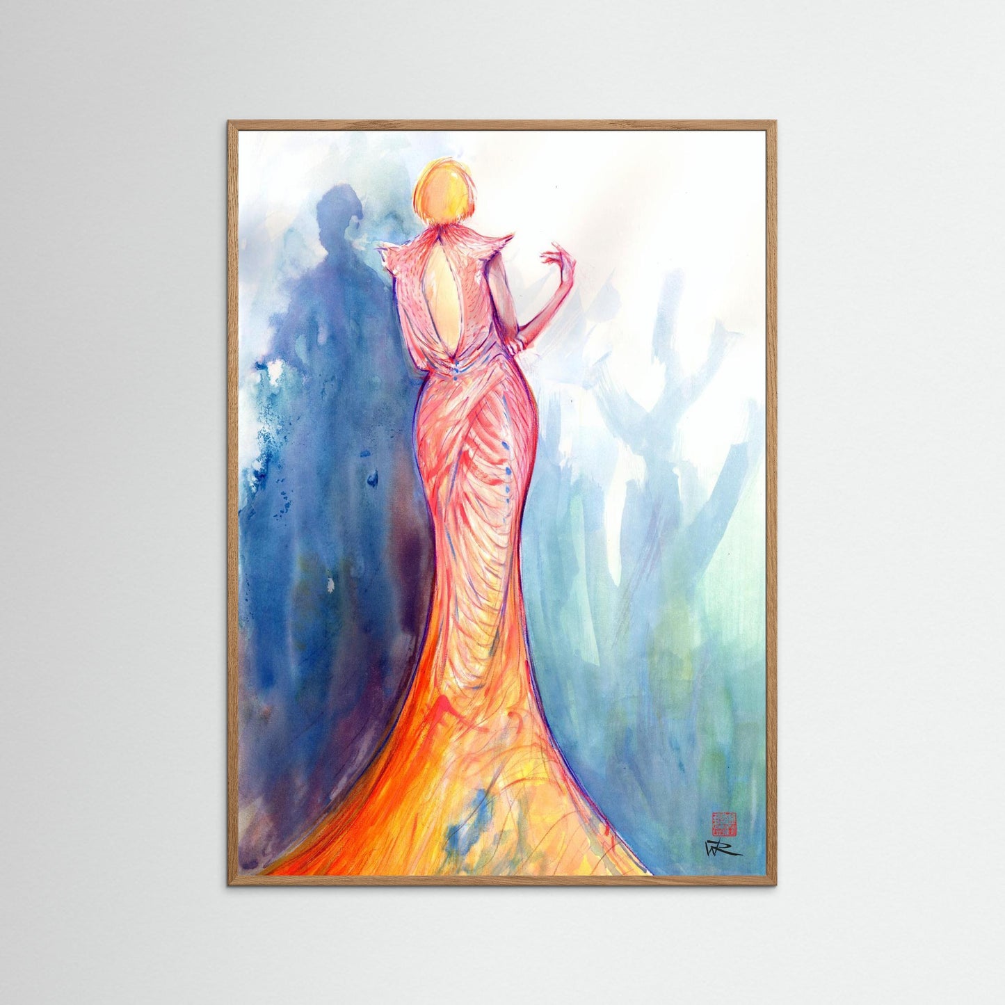 Chrysalis fashion - Paper print