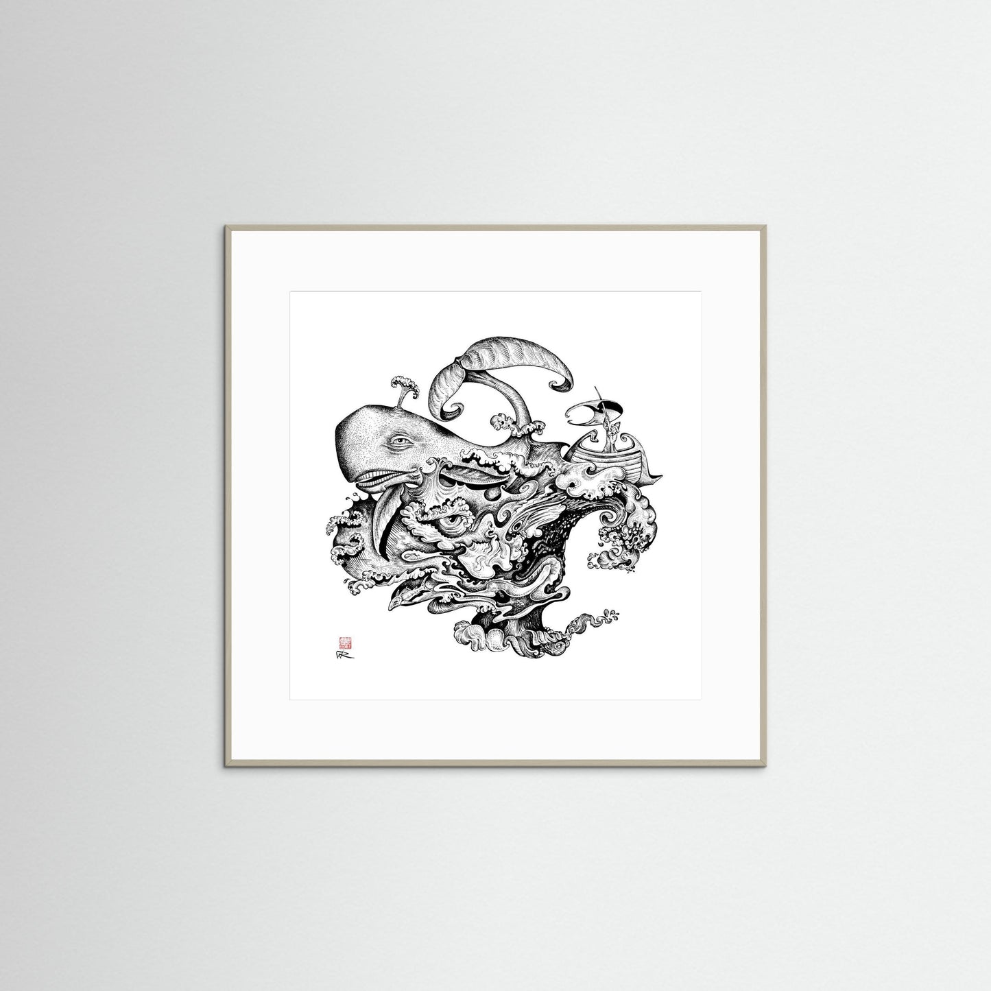 Oceanus - Paper print