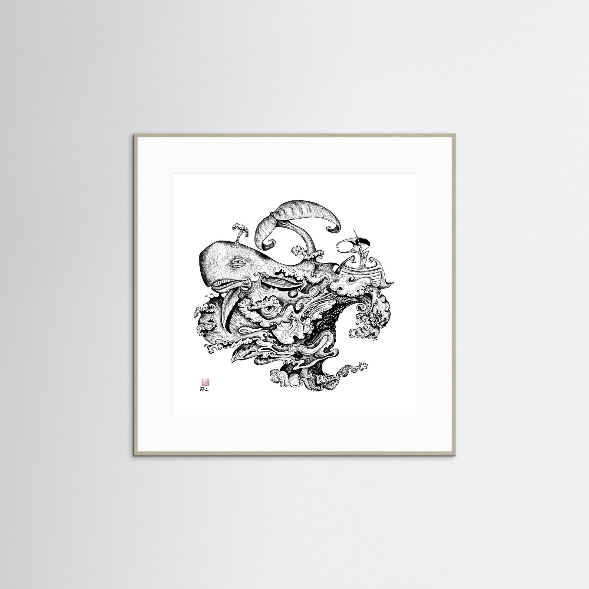 Oceanus - Paper print