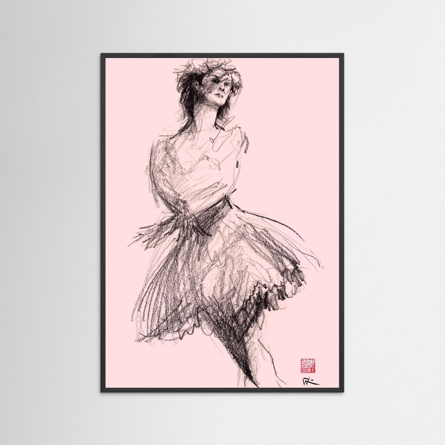 Ballet position - Paper print
