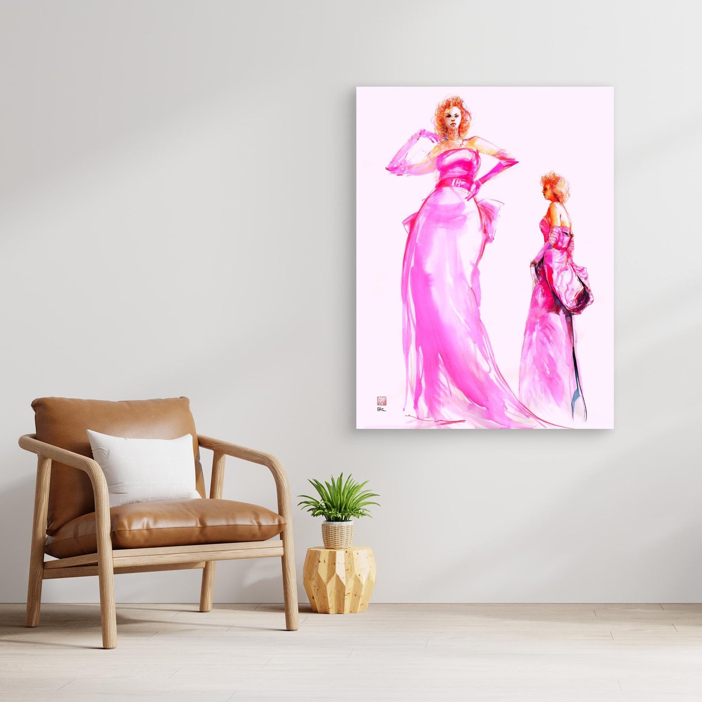 Marilyn in pink