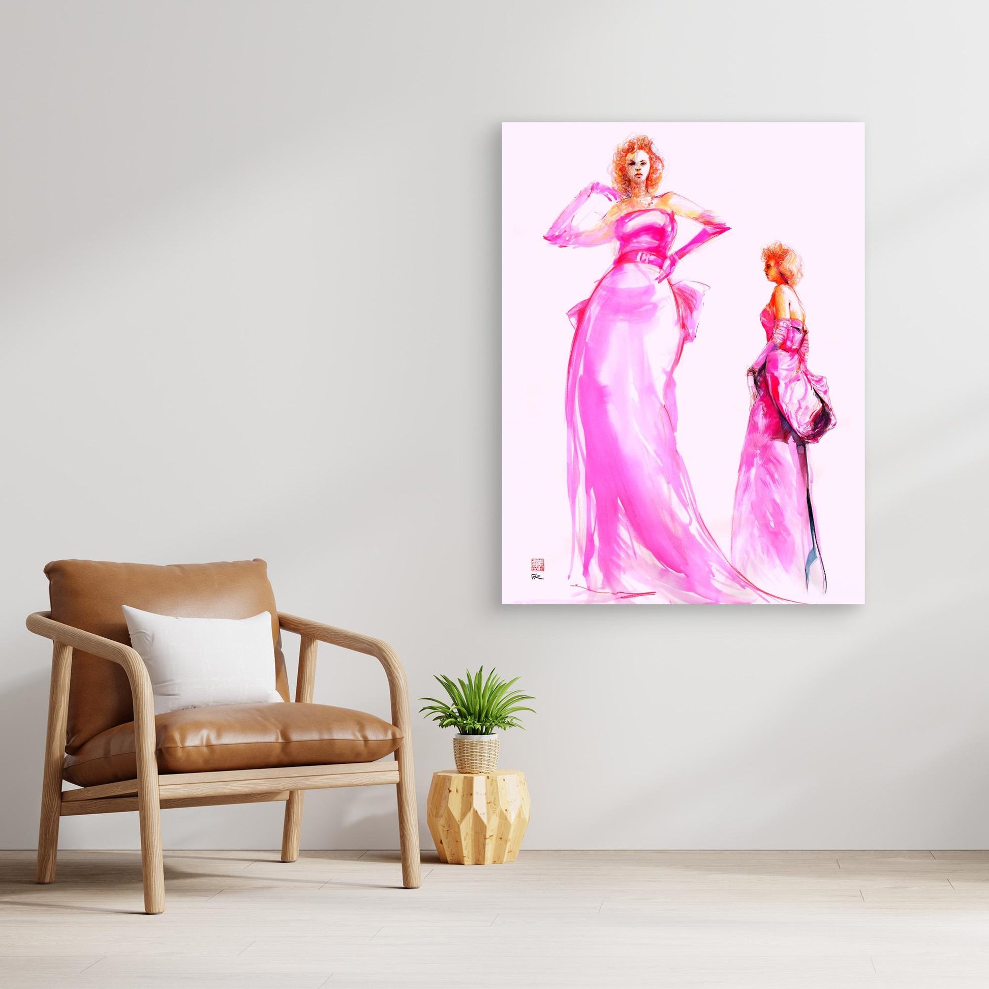 Marilyn in pink