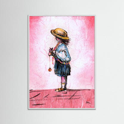 Anyone for conkers - Paper print